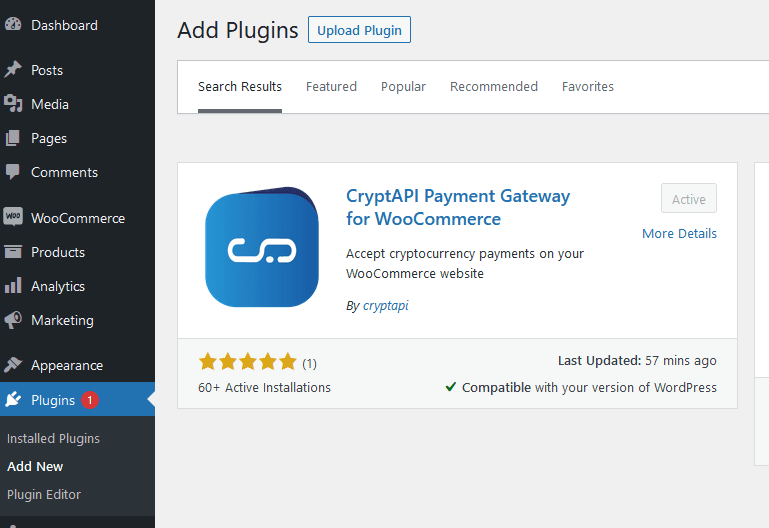 WooCommerce plug-in v2.0.1
