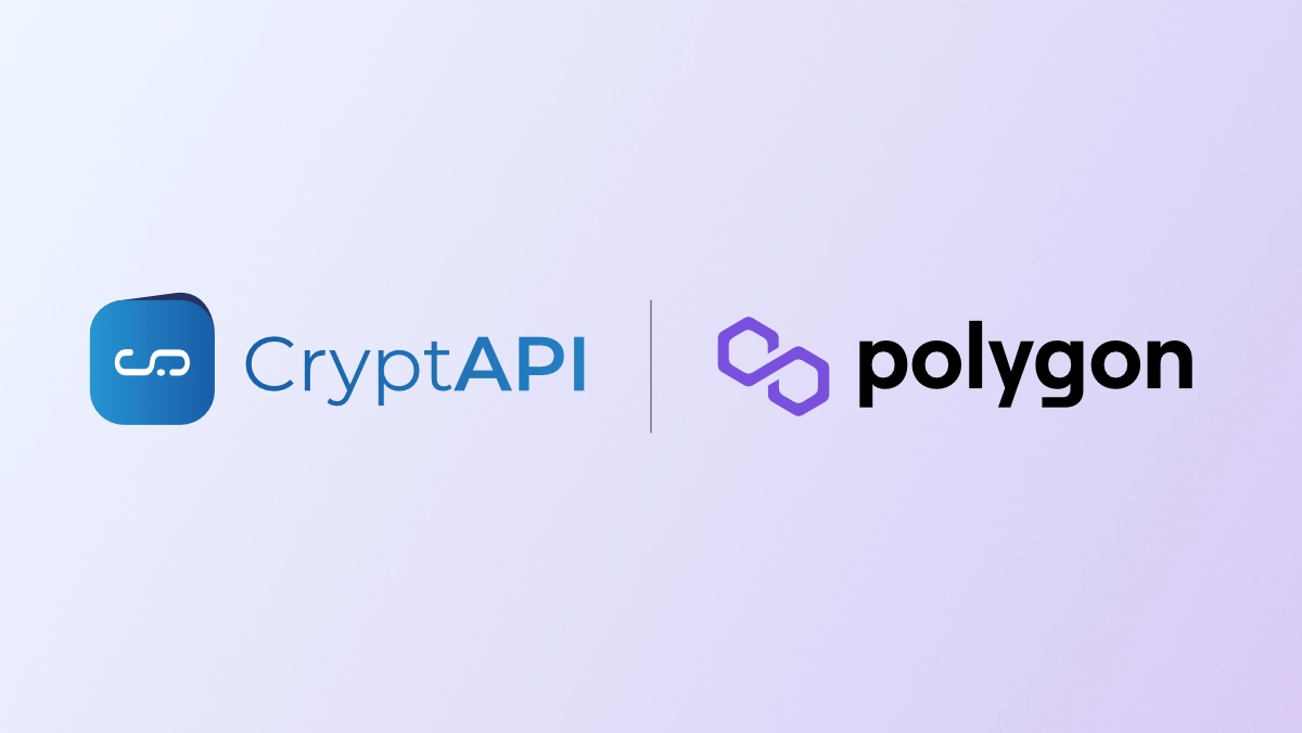 CryptAPI is now supporting Polygon